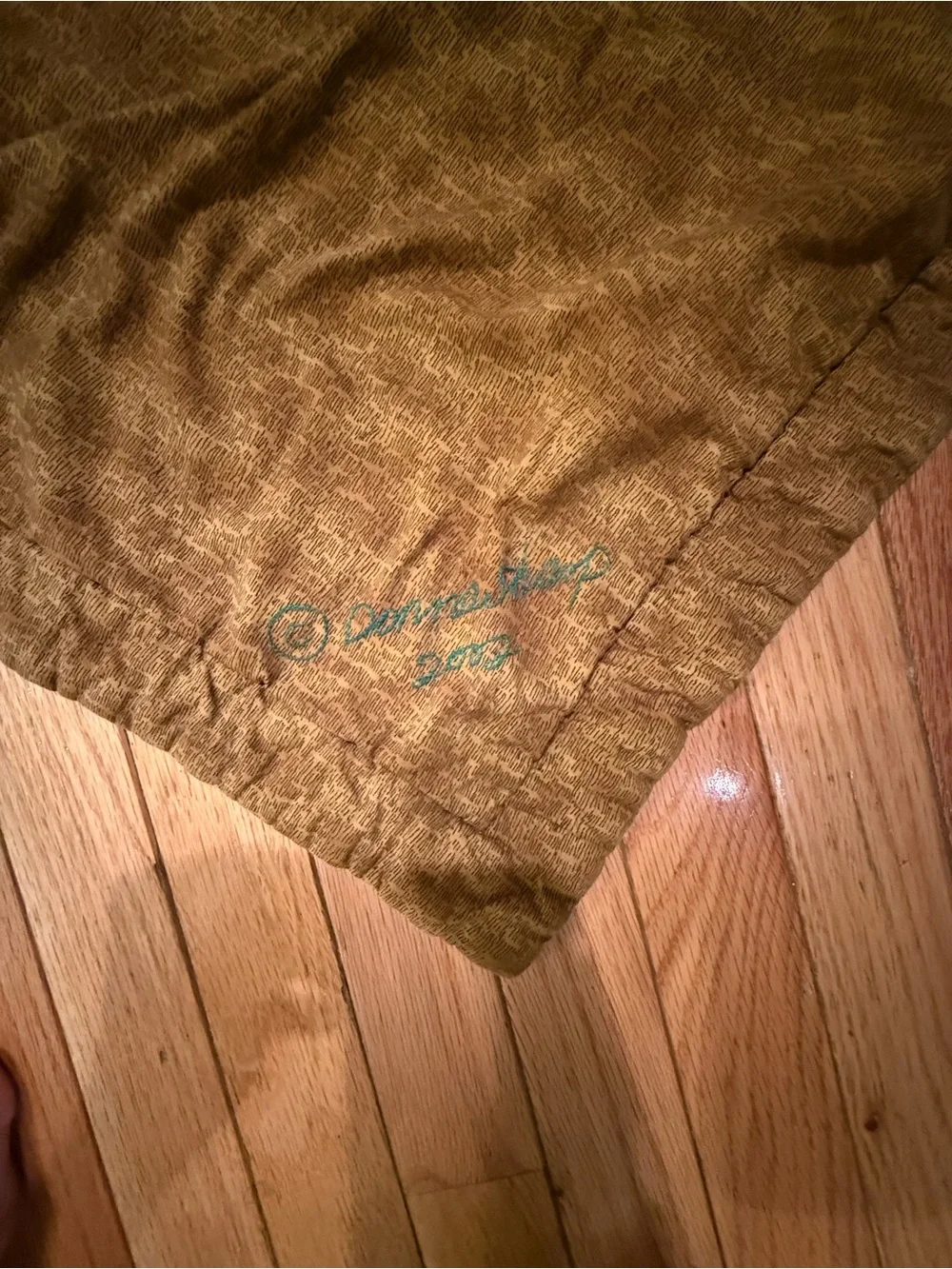 Deer Woodland Quilt Bedding in Brown and Green by Donna Sharp Cabincore